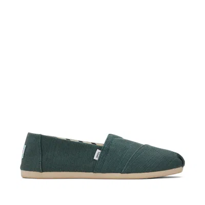Toms Women's Alpargata Heritage Canvas In Green