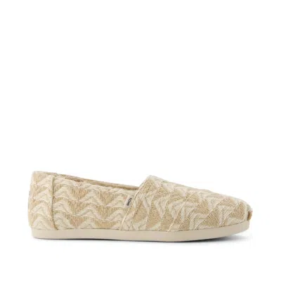 Toms Women's Alpargata Natural Cozy Global Woven In Brown