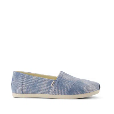 Toms Women's Alpargata Pastel Novelty Denim In Blue