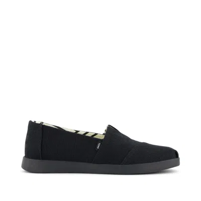 Toms Women's Alpargata Plus All Heritage Canvas In Black