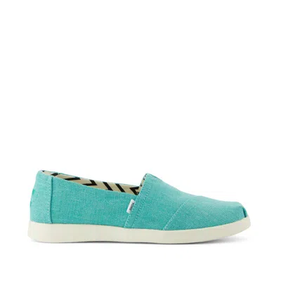 Toms Women's Alpargata Plus Aqua Heritage Canvas In Multi