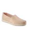 Toms Color Changing Alpargatas Loafer In Pale Rose Metallic Suede