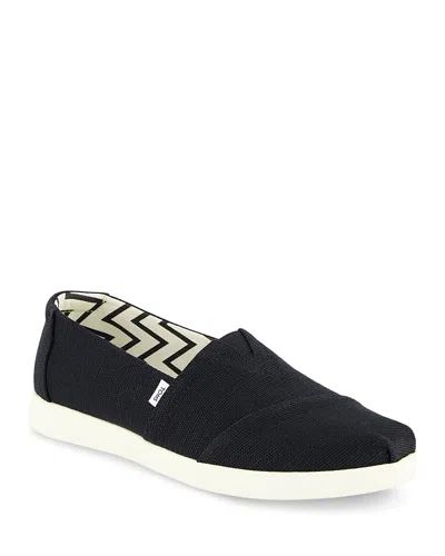 Toms Women's Alpargata Plus Espadrille Flats In Black