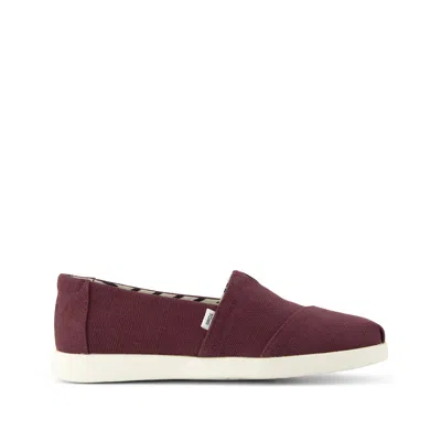 Toms Women's Alpargata Plus Heritage Canvas In Red