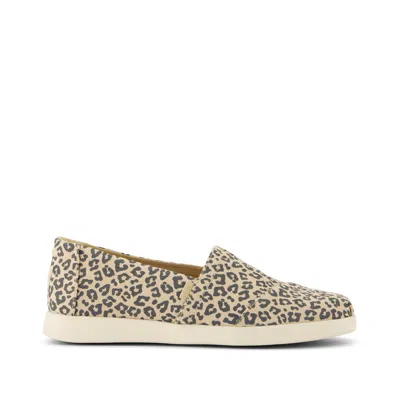 Toms Women's Alpargata Plus Leopard Spots In Brown