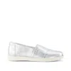 Toms Women's Alpargata Plus Metallic In Silver