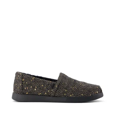 Toms Women's Alpargata Plus Sequin Herringbone W/ Faux Fur In Multi