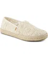 Toms Classic Alpargata Slip-on In Natural Crochet Lace