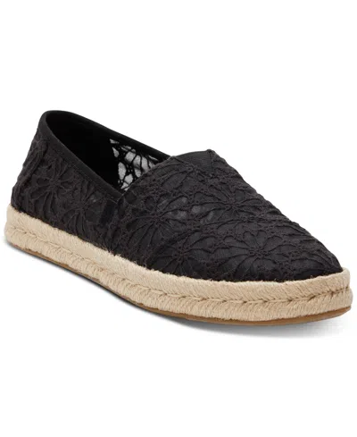 TOMS WOMEN'S ALPARGATA ROPE 2.0 ESPADRILLE SLIP ON FLATS