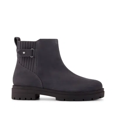 Toms Women's Astrid Boot Water Repellent Forged Iron Suede In Gray