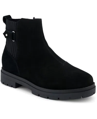 Toms Women's Astrid Water Repellent Lug Sole Boots In Black