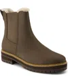 Toms Women's Bennet Boots In Green/faux Fur
