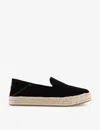 Toms Carolina Platform Espadrille Sneaker In Black