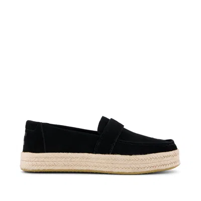 Toms Blakely Espadrille Loafer In Black