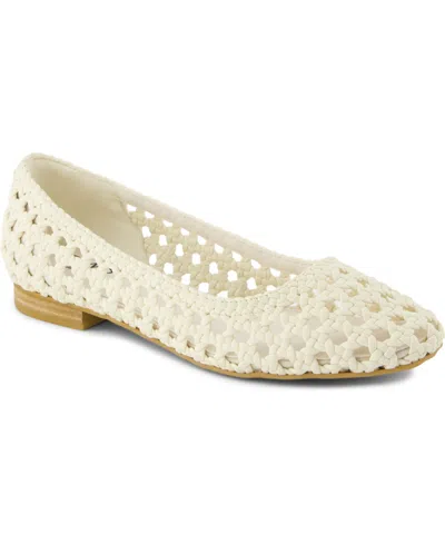 Toms Women's Briella Square Toe Ballet Flats In Neutral