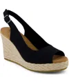 Toms Women's Camilla Peep Toe Wedge Sandals