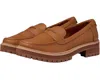 Toms Cara Platform Penny Loafer In Brown