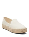 TOMS WOMEN'S CAROLINA ESPADRILLE PLATFORM FLATS