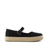 Toms Carolina Espadrille Platform Mary Jane In Black