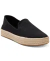 Toms Carolina 10020990 Espadrille Womens 8.5 Black Slip On Comfort Shoes Khd2717 In Black