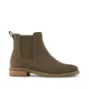 Toms Women's Charlie Olive Leather Boot In Multi