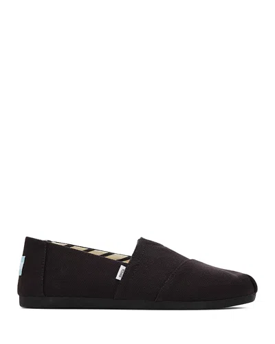 Toms Women's Classic Alpargata Flats In Black/black