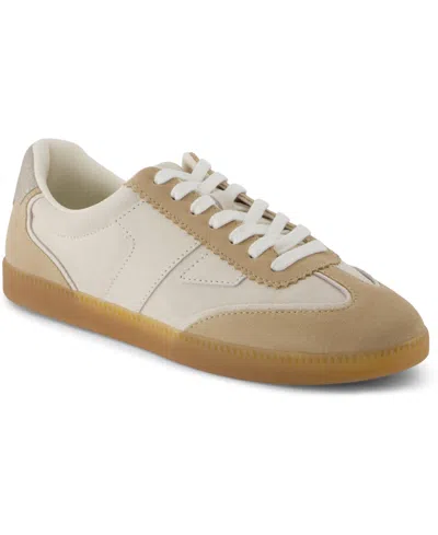 Toms Women's Collins Lace-up Sneakers In Oatmeal Multi Suede,leather