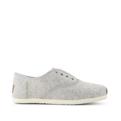 Toms Women's Cordones Plus Sneaker Light Heritage Herringbone In Gray