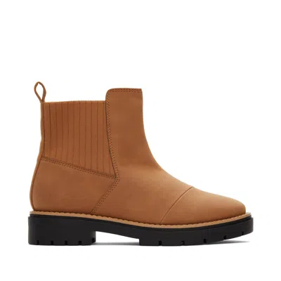 Toms Women's Cort Tan Vegan Boot In Brown