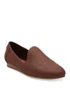 Toms Darcy Flat In Dark Brown