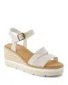 Toms Darya Platform Wedge Sandal In Natural