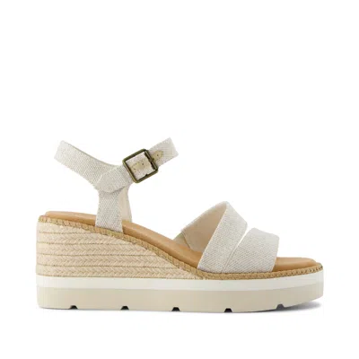 Toms Women's Darya Wedge Platform Sandal Yarn Dye In Brown