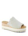 Toms Women's Diana Platform Sandals In White