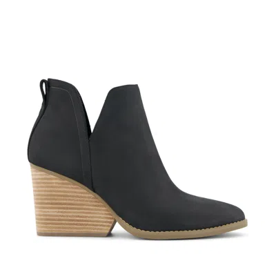 Toms Women's Eliza Leather Boot In Black