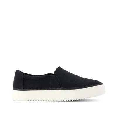Toms Women's Emily Slip On Sneaker Heritage Canvas In Black
