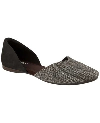 Toms Women's Gemma D'orsay Slip-on Flats In Gray