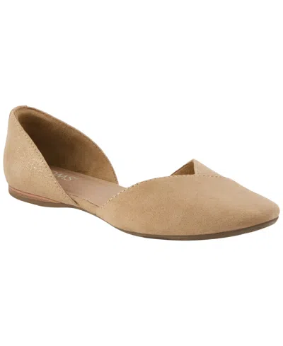Toms Women's Gemma D'orsay Slip-on Flats In Brown