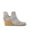 Toms Women's Gwen Mini Cheetah Suede Wedge Boot In Multi