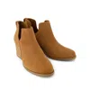 Toms Gwen Wedge Bootie In Brown