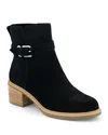 Toms Hailey Buckle Bootie In Black