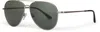 Toms Women's Hudson Sunglasses In Shiny Grey/green Gradient