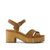 Toms Isla Platform Sandal In Brown