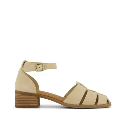 Toms Women's Jaclyn Fisherman Heel Almond Kid Suede In Brown