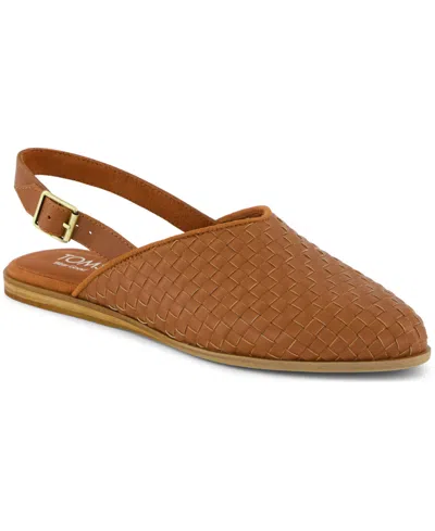 Toms Women's Jade Slingback Pointed Toe Mules