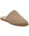 Toms Women's Jade Taupe Suede Slip On Flat In Dune Suede