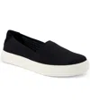 Toms Asher Platform Slip-on Sneaker In Black