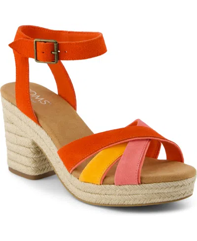TOMS WOMEN'S MAJORCA STRAPPY DRESS SANDALS