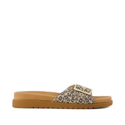 Toms Women's Marin Slide Sandal Leopard Print