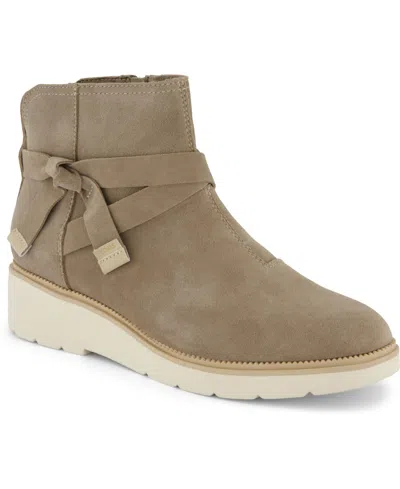 Toms Women's Marlow Wedge Boots In Brown