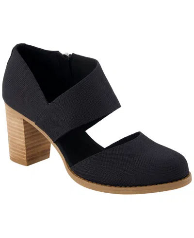 Toms Women's Milan Nova Block Heel Dress Pumps In Black